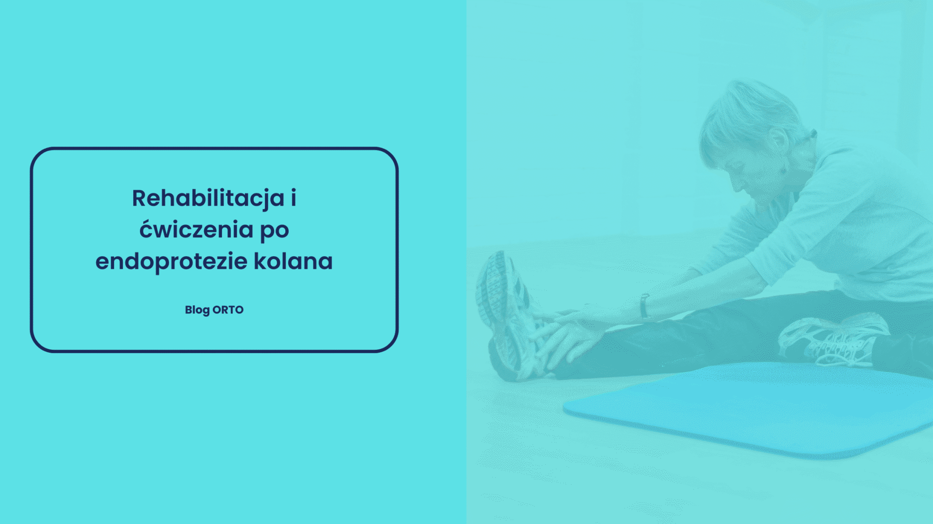 Rehabilitacja i ćwiczenia po endoprotezie kolana